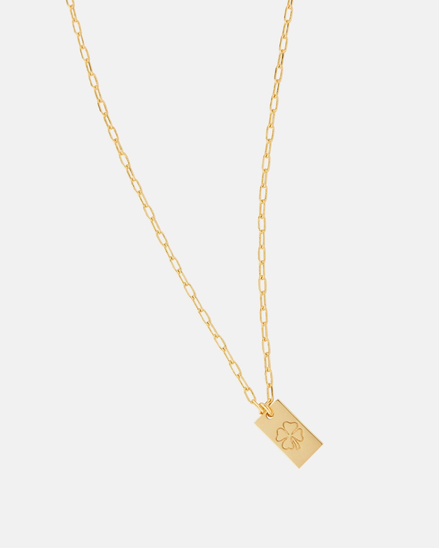 Lucky Me Necklace: Gold