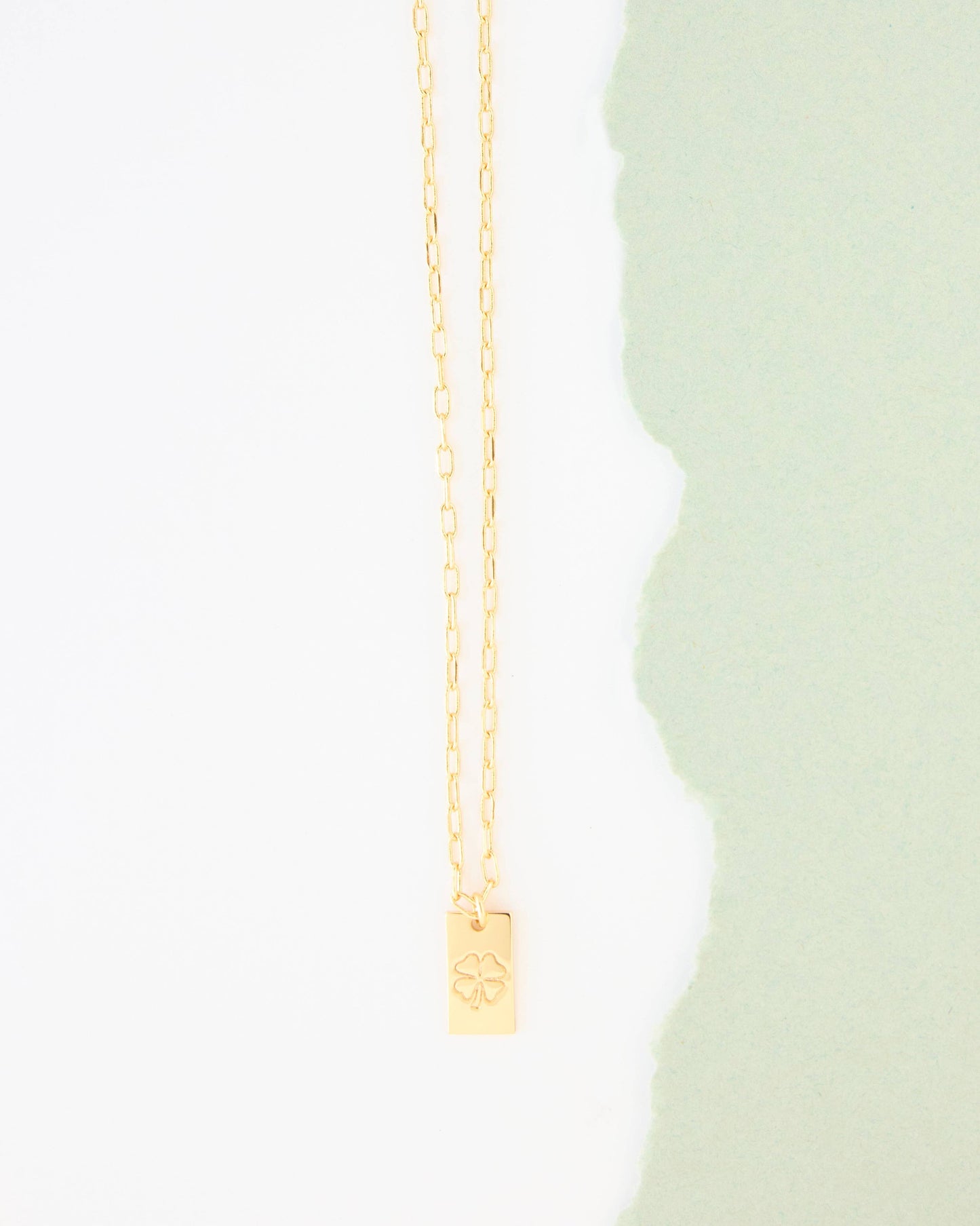 Lucky Me Necklace: Gold